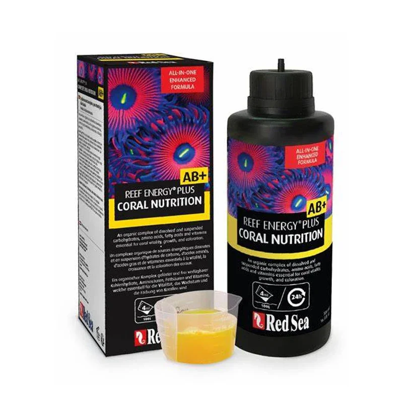 Red Sea REEF ENERGY PLUS  AB+  - Coral Food Liquid reseña y precio