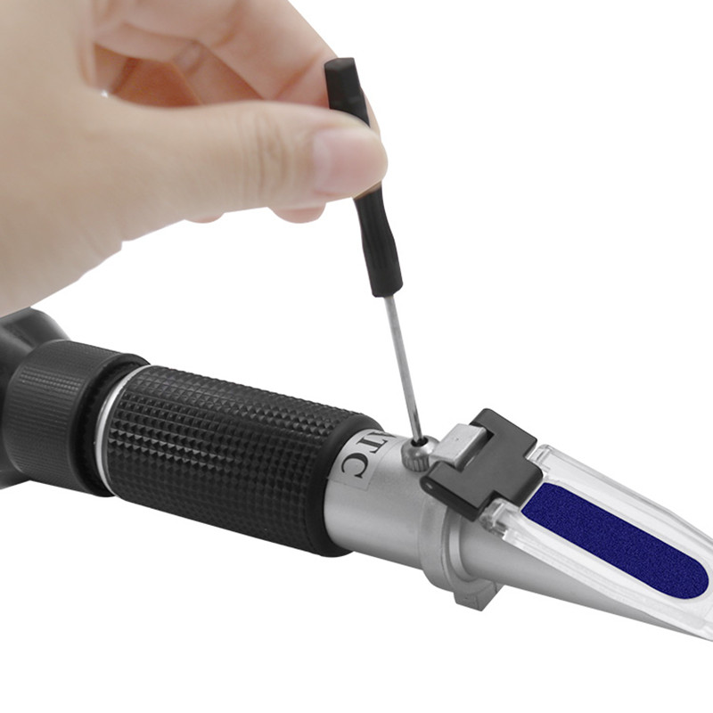 Handheld 0-90% Sugar Refractom - Refractometer Salinity reseña y precio