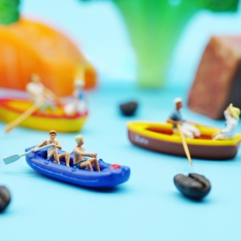 Rowing Rubber Boat Angler 1/87 - Aquarium Marina reseña y precio