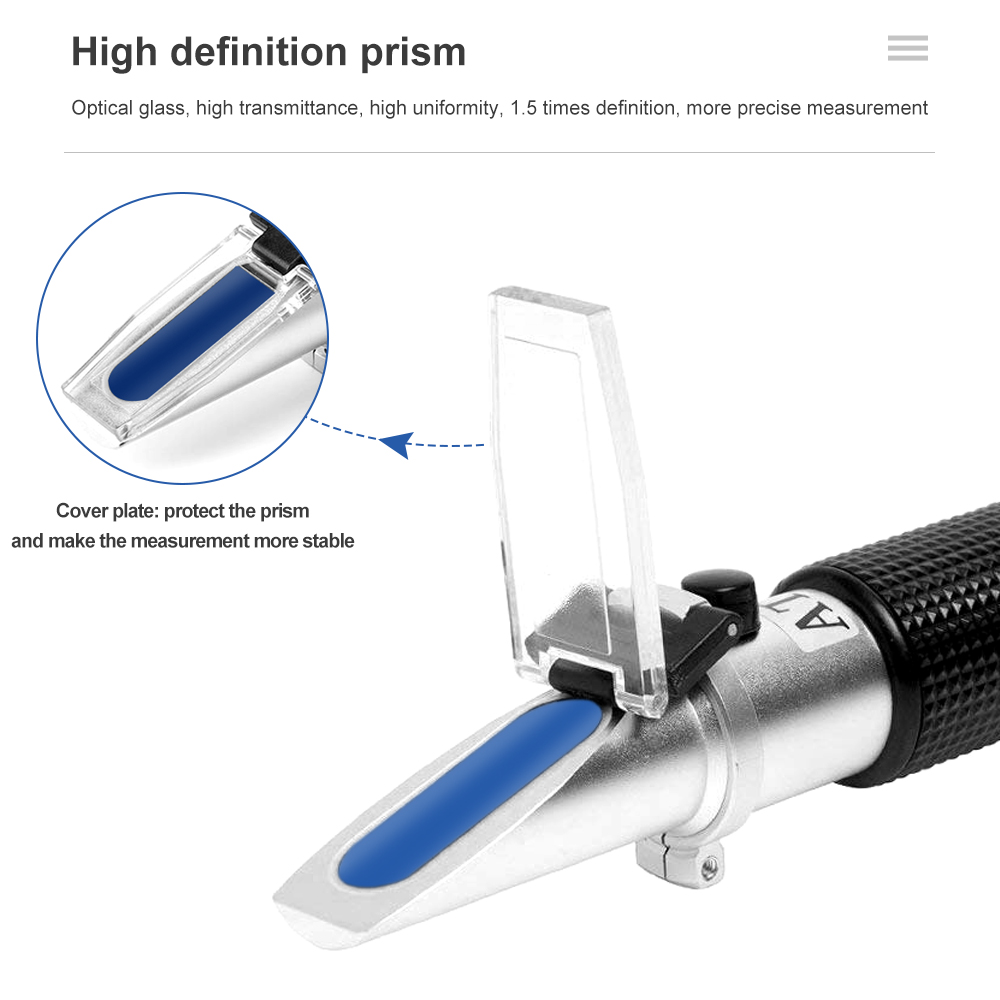 Handheld Alcohol Refractometer - Refractometer Salinity reseña y precio