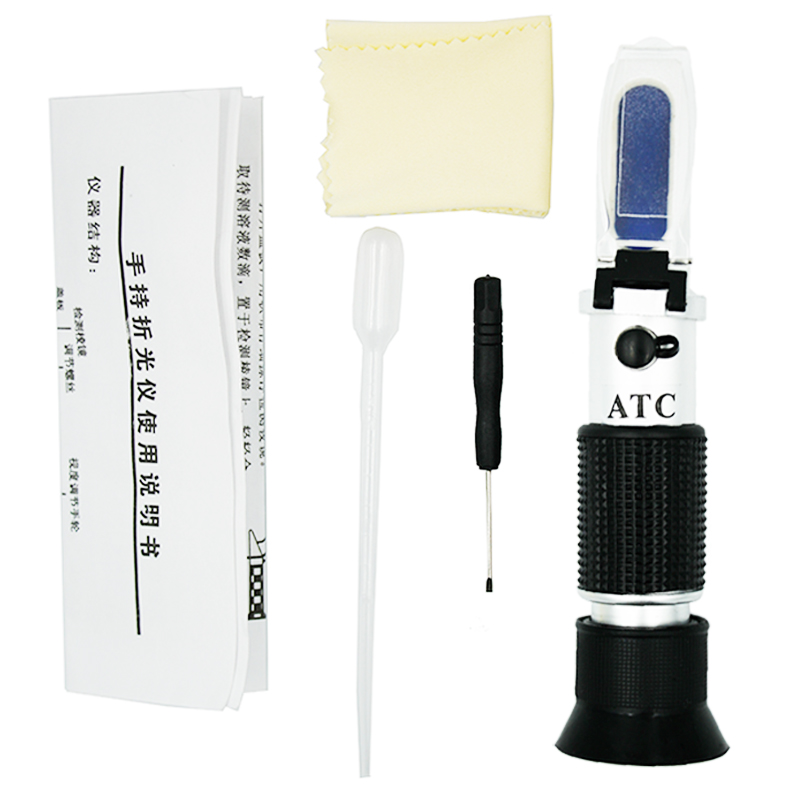 0-32% Sugar 0-28% Salt Portabl - Refractometer Salinity reseña y precio