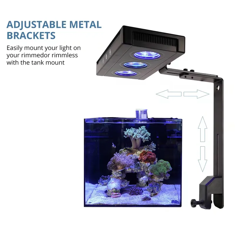 30W Saltwater Coral Aquarium L - Marine Aquarium Hours reseña y precio