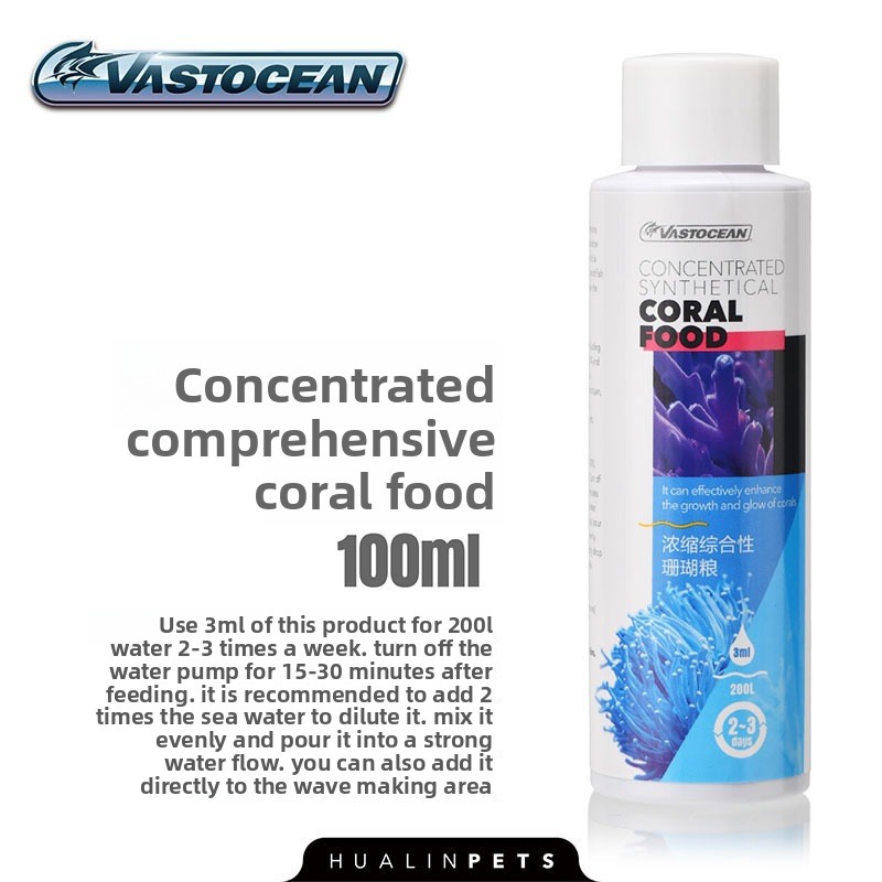 VASTOCEAN Liquid Coral Food Co - Coral Food Liquid reseña y precio