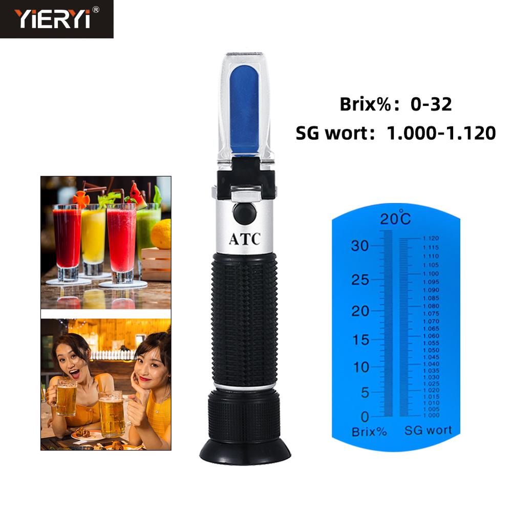 yieryi Beer Wort Wine Refracto - Refractometer Salinity reseña y precio