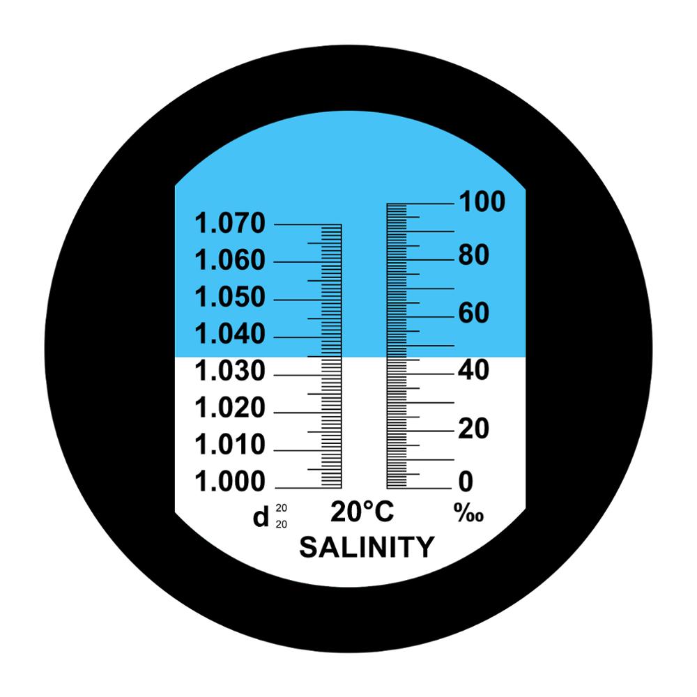 Portable Meter Tester ATC 0-10 - Refractometer Salinity reseña y precio