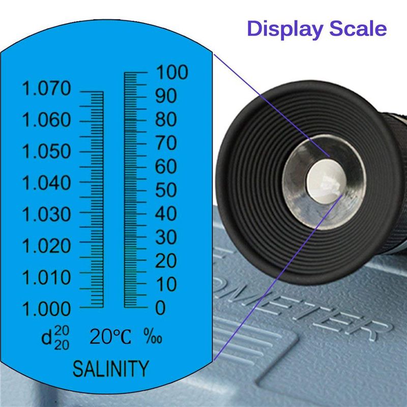 2X Salinity Refractometer For  - Refractometer Salinity reseña y precio