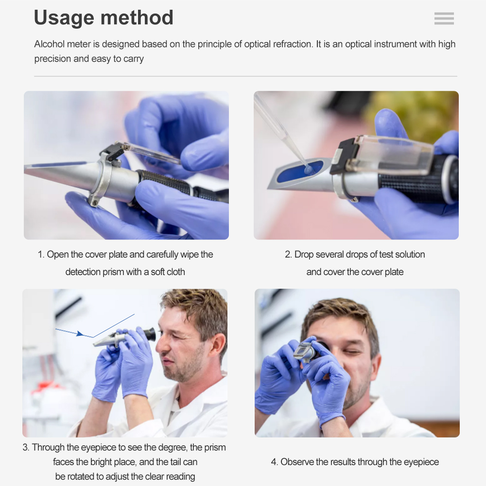 3 in 1 Handheld Honey Refracto - Refractometer Salinity reseña y precio