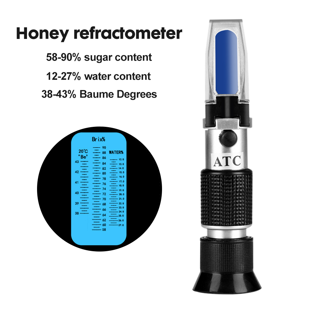 3 in 1 Handheld Honey Refracto - Refractometer Salinity reseña y precio