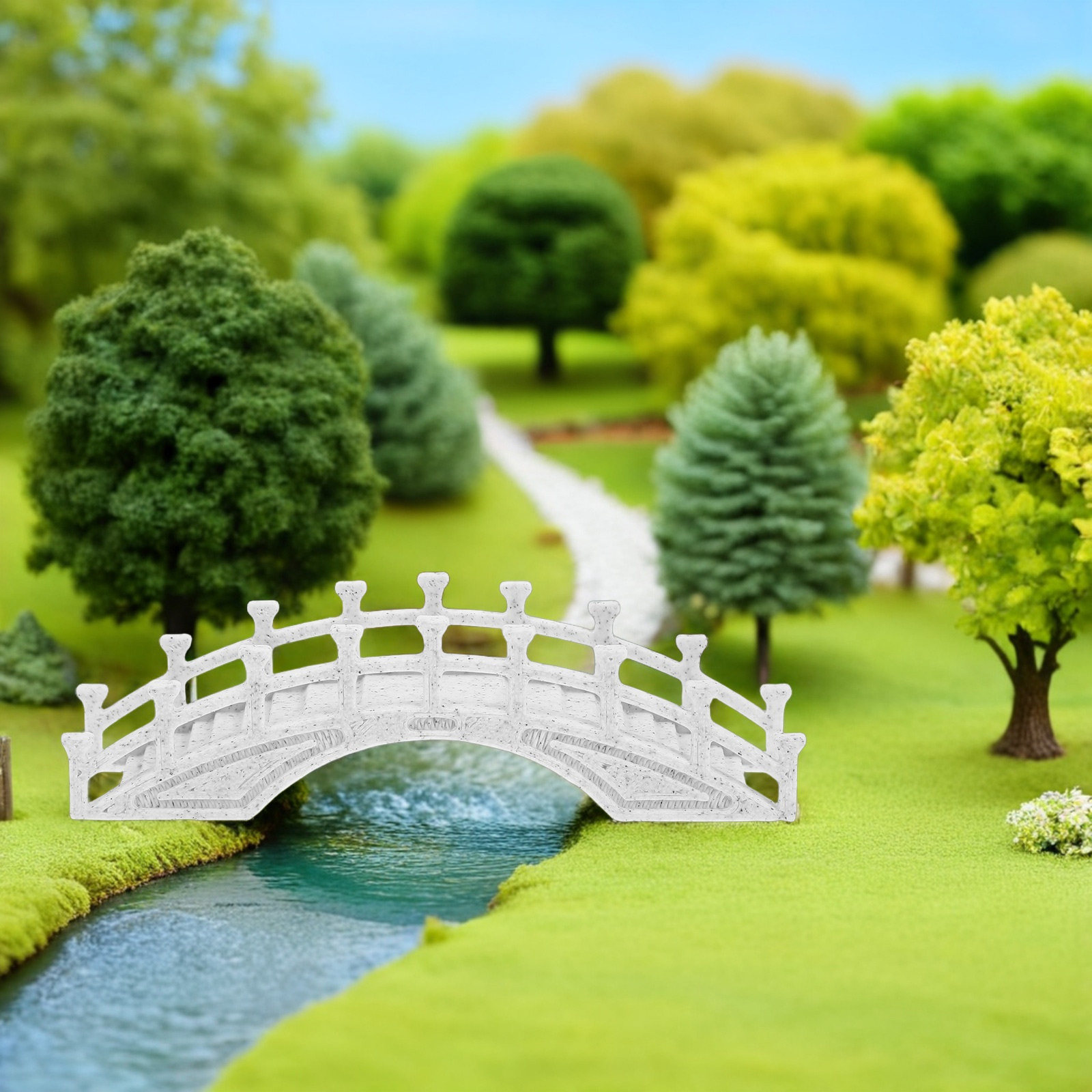 Miniature Garden Bridge Arch B - Aquarium & Marine Museum Universiti Malaysia Sabah Kota Kinabalu Sabah Reviews reseña y precio