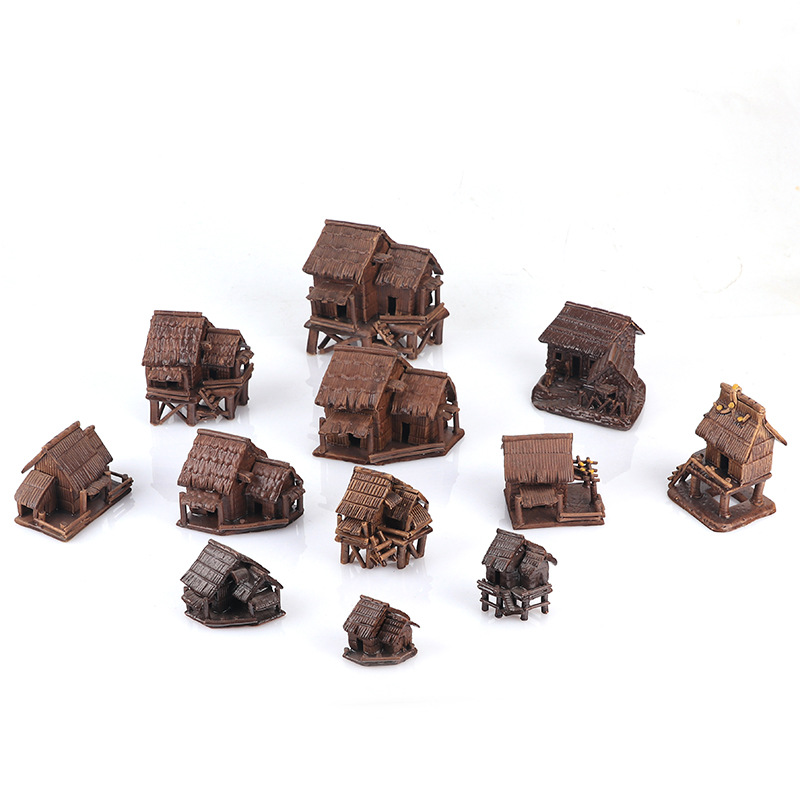 Miniature House Boat Bridge fo - Aquarium Marina reseña y precio