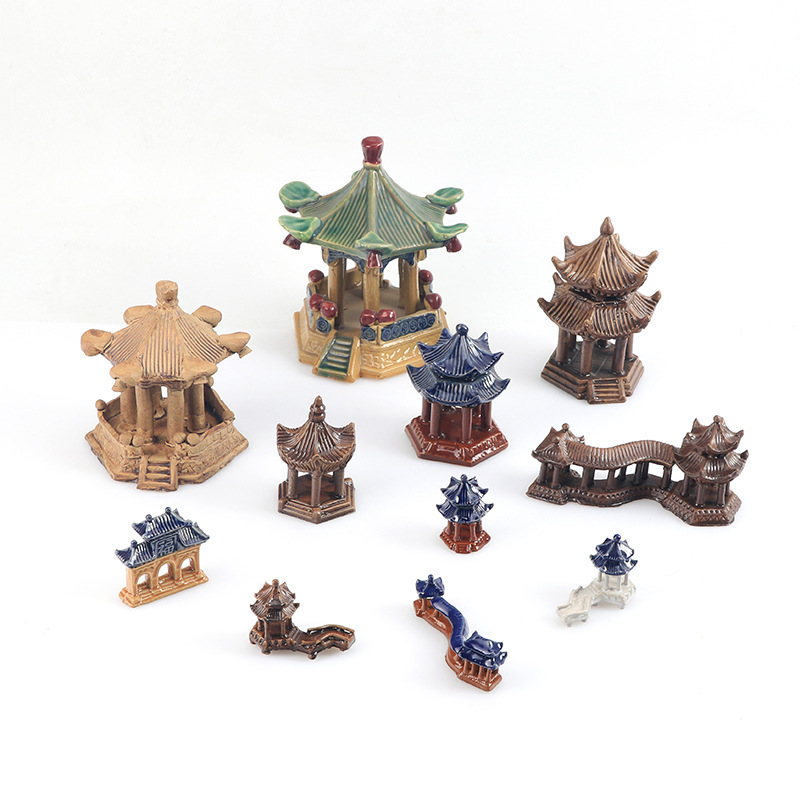 Miniature House Boat Bridge fo - Aquarium Marina reseña y precio