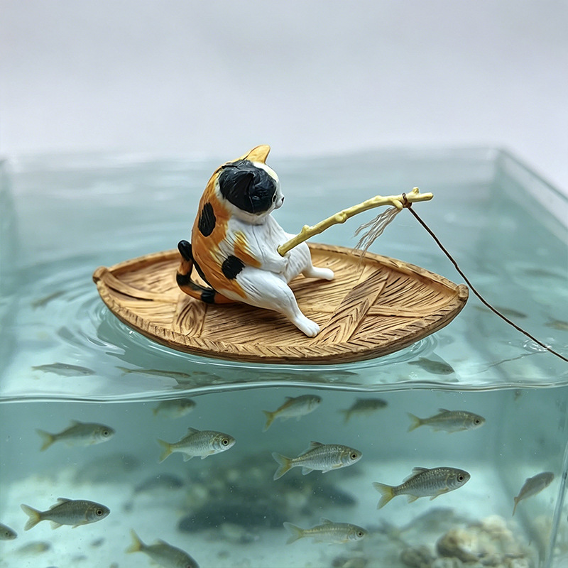 Creative Cat Fishing Boat Aqua - Aquarium Marina reseña y precio