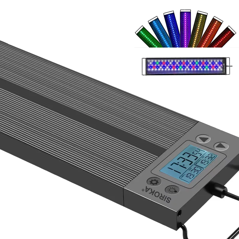 30cm 12inch Aquarium LED WRGB  - Marine Aquarium Hours reseña y precio