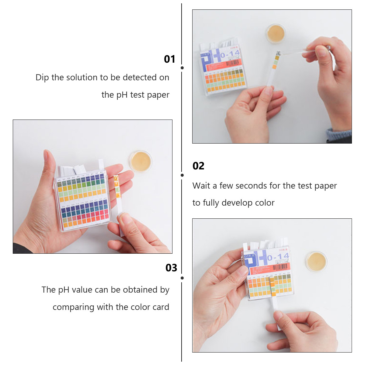 100pcs Paper Test Strips For W - Aquarium & Marine Museum Universiti Malaysia Sabah Kota Kinabalu Sabah Reviews reseña y precio