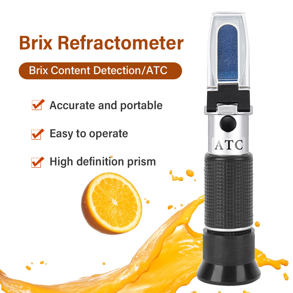 YIERYI Brix Refractometer 0-20 - Refractometer Salinity reseña y precio