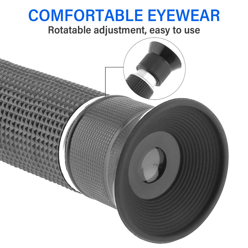 YIERYI Brix Refractometer 0-20 - Refractometer Salinity reseña y precio