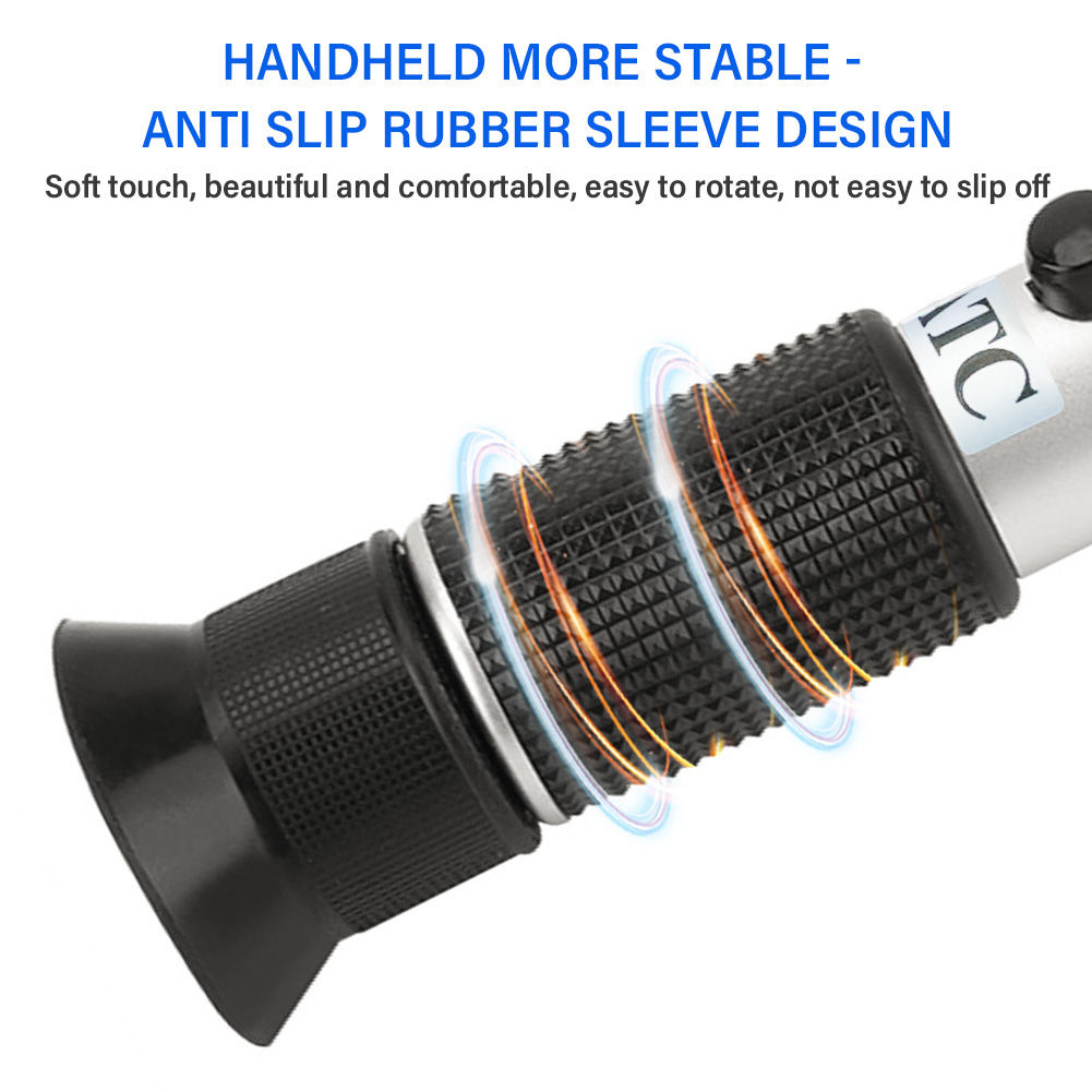 YIERYI Brix Refractometer 0-20 - Refractometer Salinity reseña y precio